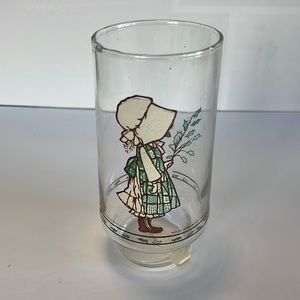 Holly Hobbie limited edition drinking glass